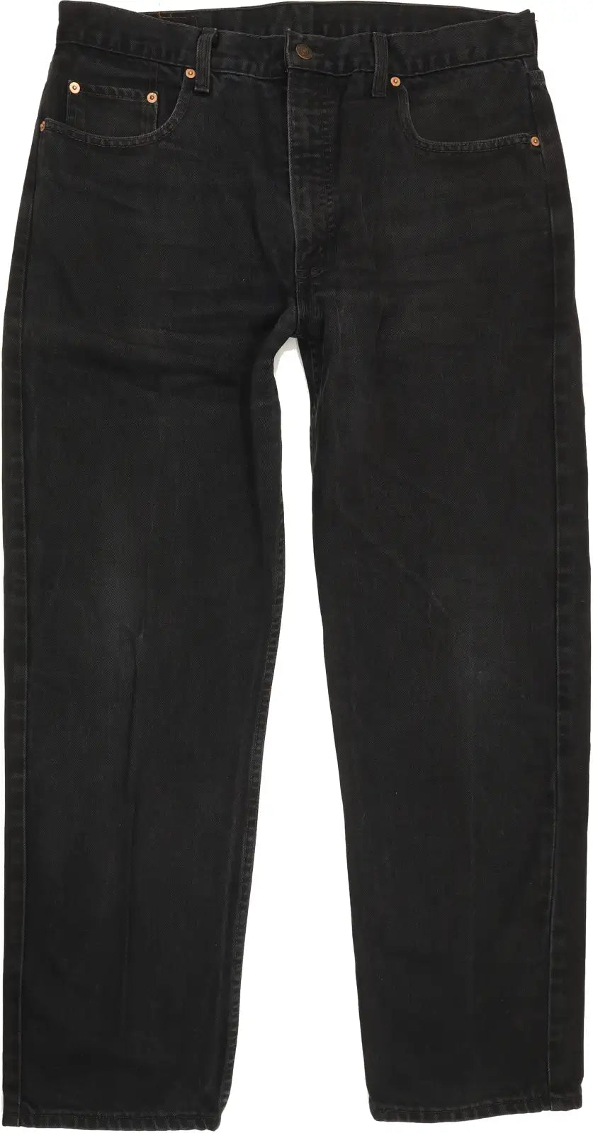 Levi's 615 Men Black Straight Regular Jeans W37 L30