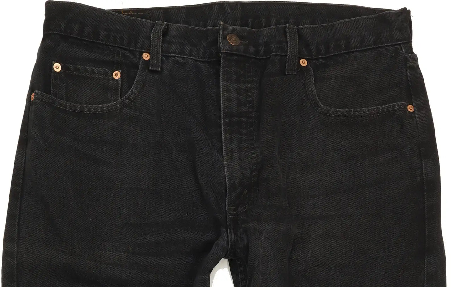 Levi's 615 Men Black Straight Regular Jeans W37 L30