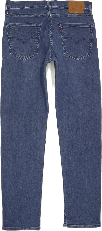 Levi's 502 Men Blue Tapered Regular Stretch Jeans W32 L32