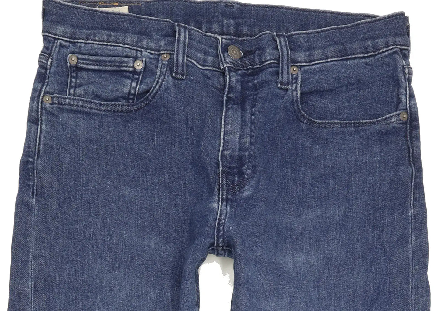 Levi's 502 Men Blue Tapered Regular Stretch Jeans W32 L32