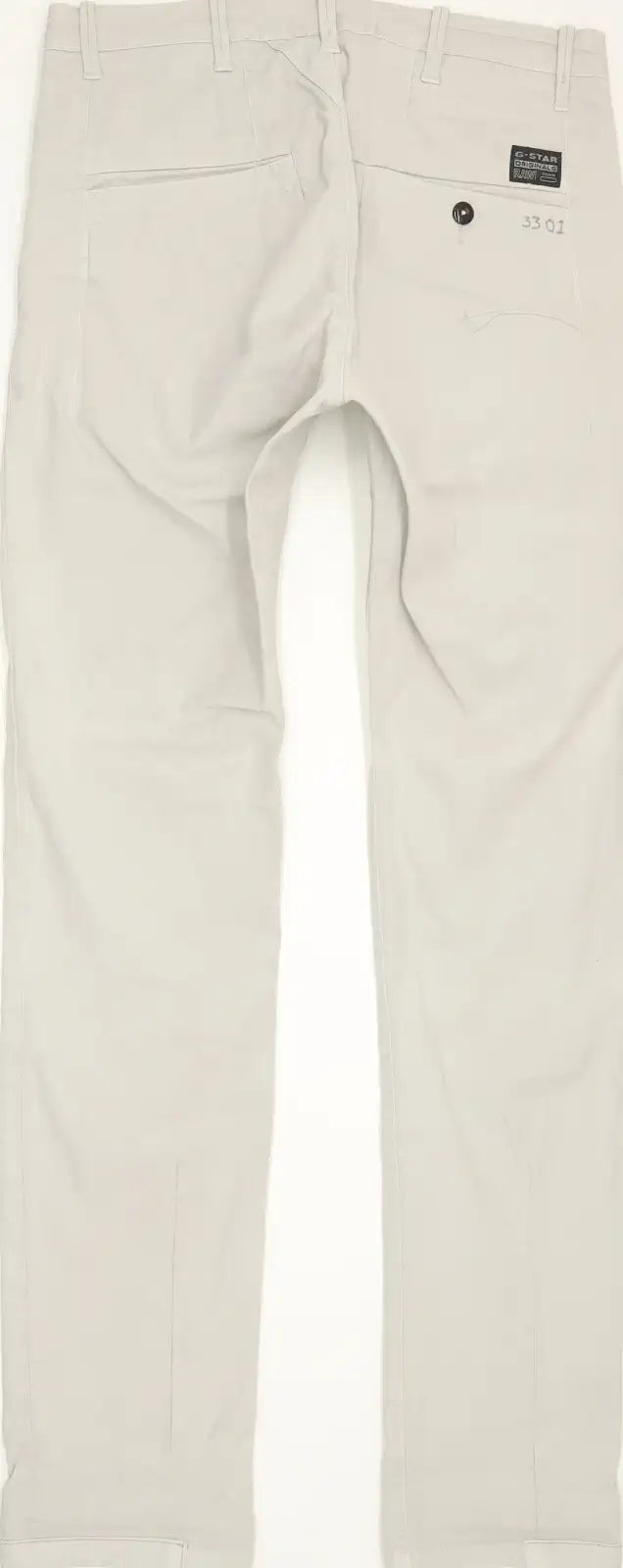 G-Star Bronson Women Grey Tapered Loose Chino Stretch Jeans W25 L32