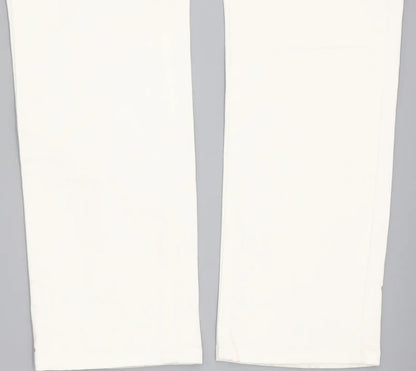 Levi's Demmi Curve Women White Straight Classic Stretch Jeans W29 L27