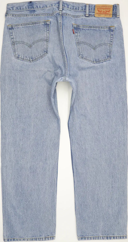 Levi's 505 Men Blue Straight Regular Jeans W40 L30