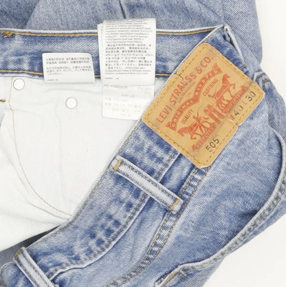 Levi's 505 Men Blue Straight Regular Jeans W40 L30