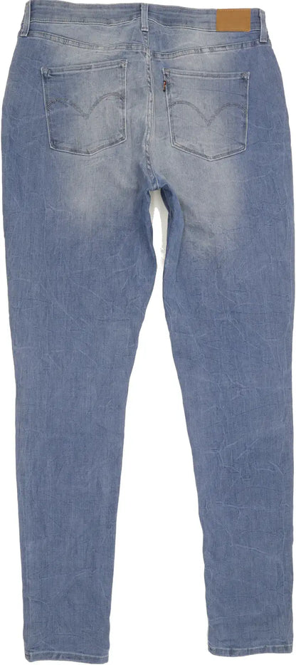 Levi's High Rise Blue Skinny Stretch Jeans High Waisted W31 L32