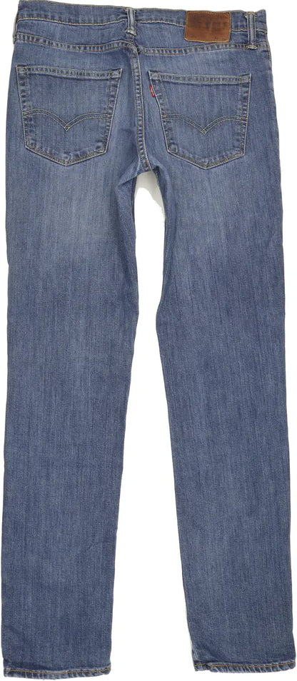 Levi's 511 Men Blue Straight Slim Jeans W32 L33