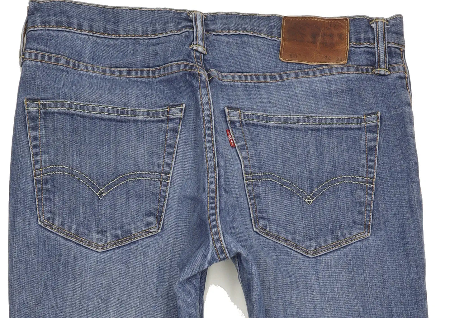 Levi's 511 Men Blue Straight Slim Jeans W32 L33