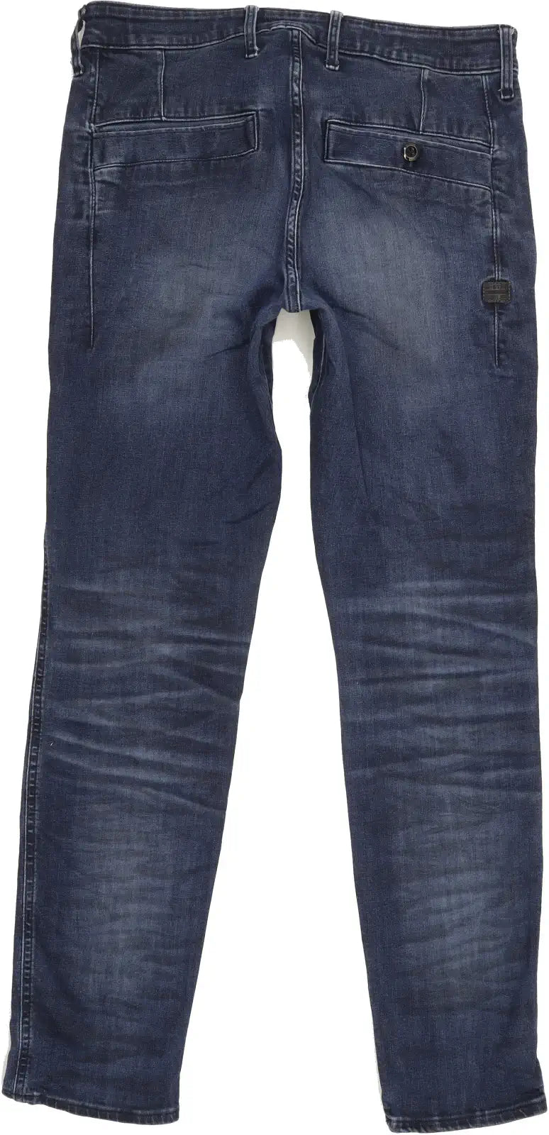 G-Star Bronson Men Blue Straight Slim Stretch Jeans W32 L32