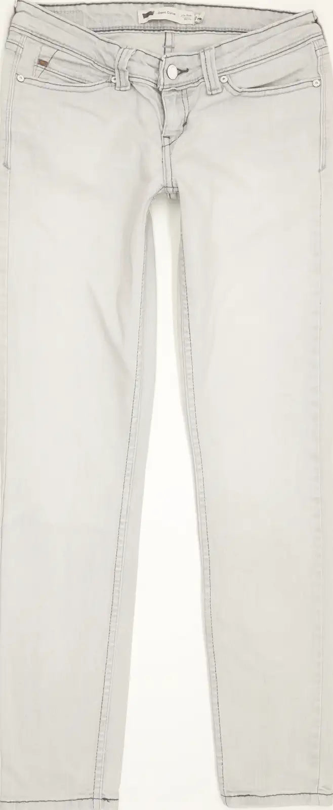Levi's Demi Curve Women Grey Skinny Slim Stretch Jeans W27 L29