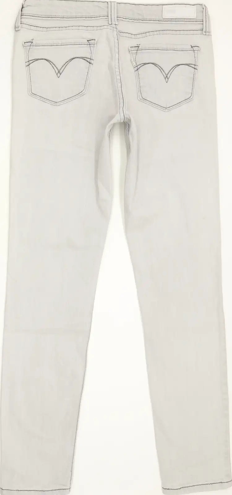 Levi's Demi Curve Women Grey Skinny Slim Stretch Jeans W27 L29