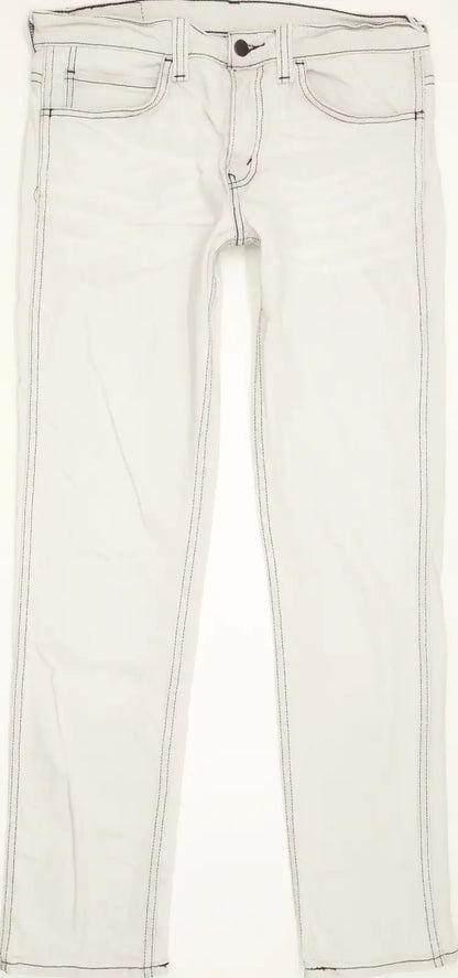 Levi's 511 Men Grey Straight Slim Stretch Jeans W32 L31