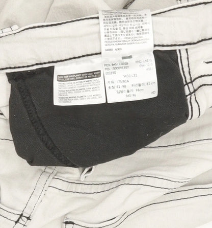 Levi's 511 Men Grey Straight Slim Stretch Jeans W32 L31