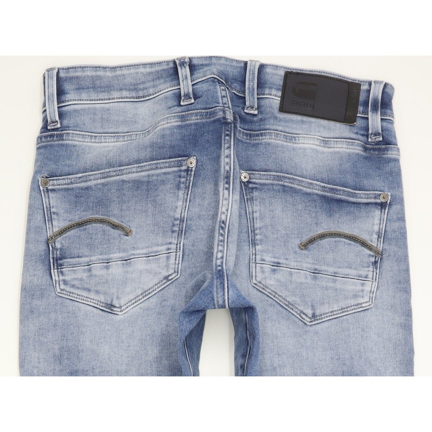 G-Star Revend Men Blue Skinny Slim Stretch Jeans W30 L32