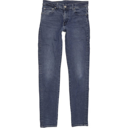 Levi's 512 Men Blue Tapered Slim Stretch Jeans W29 L32