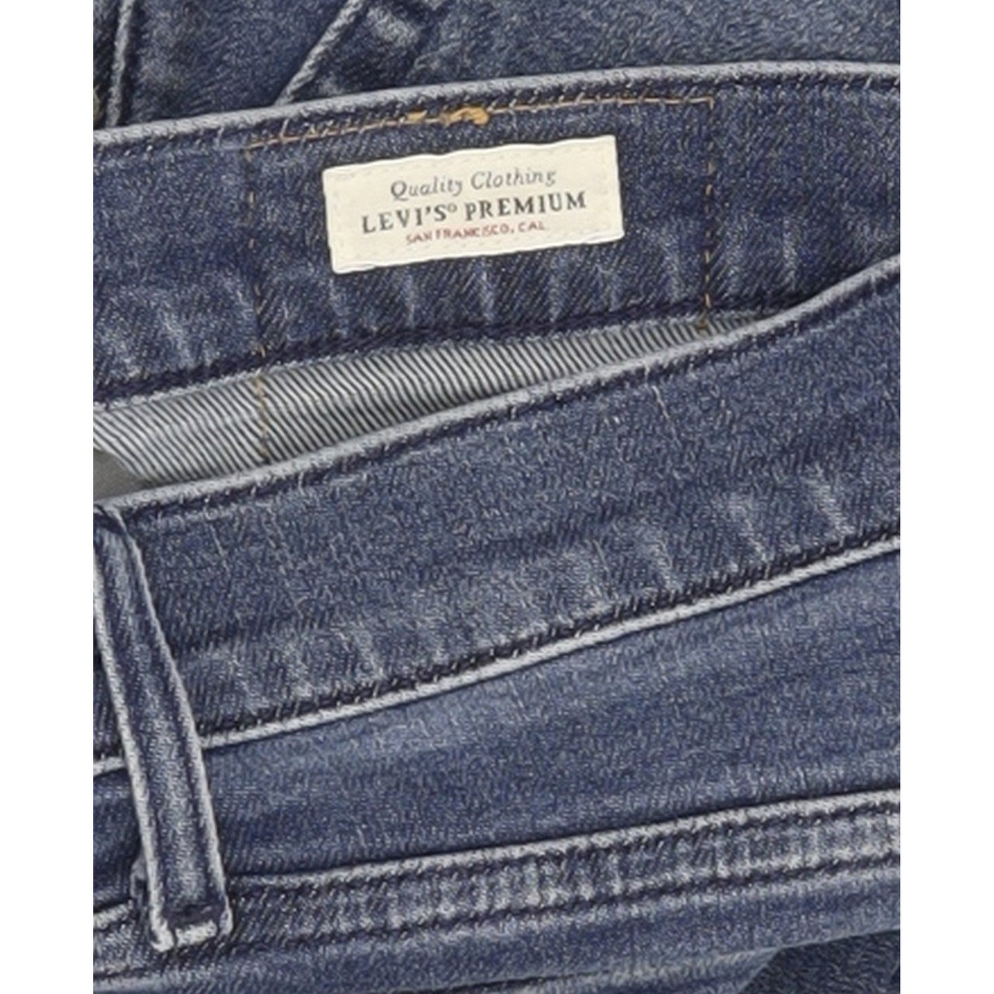 Levi's 512 Men Blue Tapered Slim Stretch Jeans W29 L32