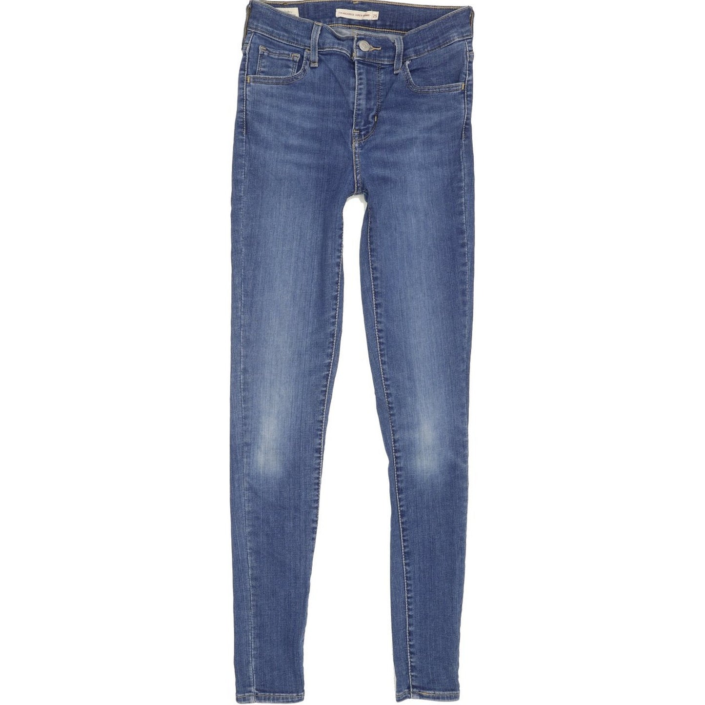 Levi's 720 High Rise Women Blue Skinny Stretch Jeans W25 L30