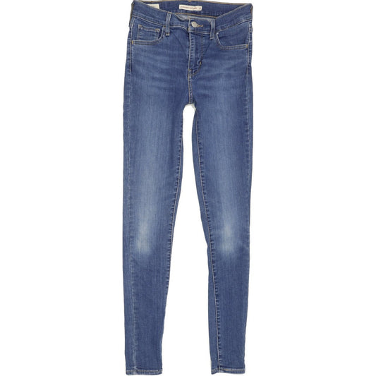 Levi's 720 High Rise Women Blue Skinny Stretch Jeans W25 L30