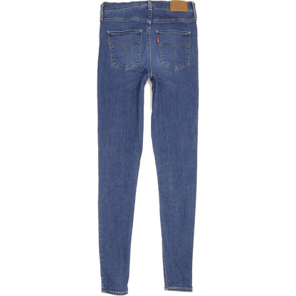 Levi's 720 High Rise Women Blue Skinny Stretch Jeans W25 L30