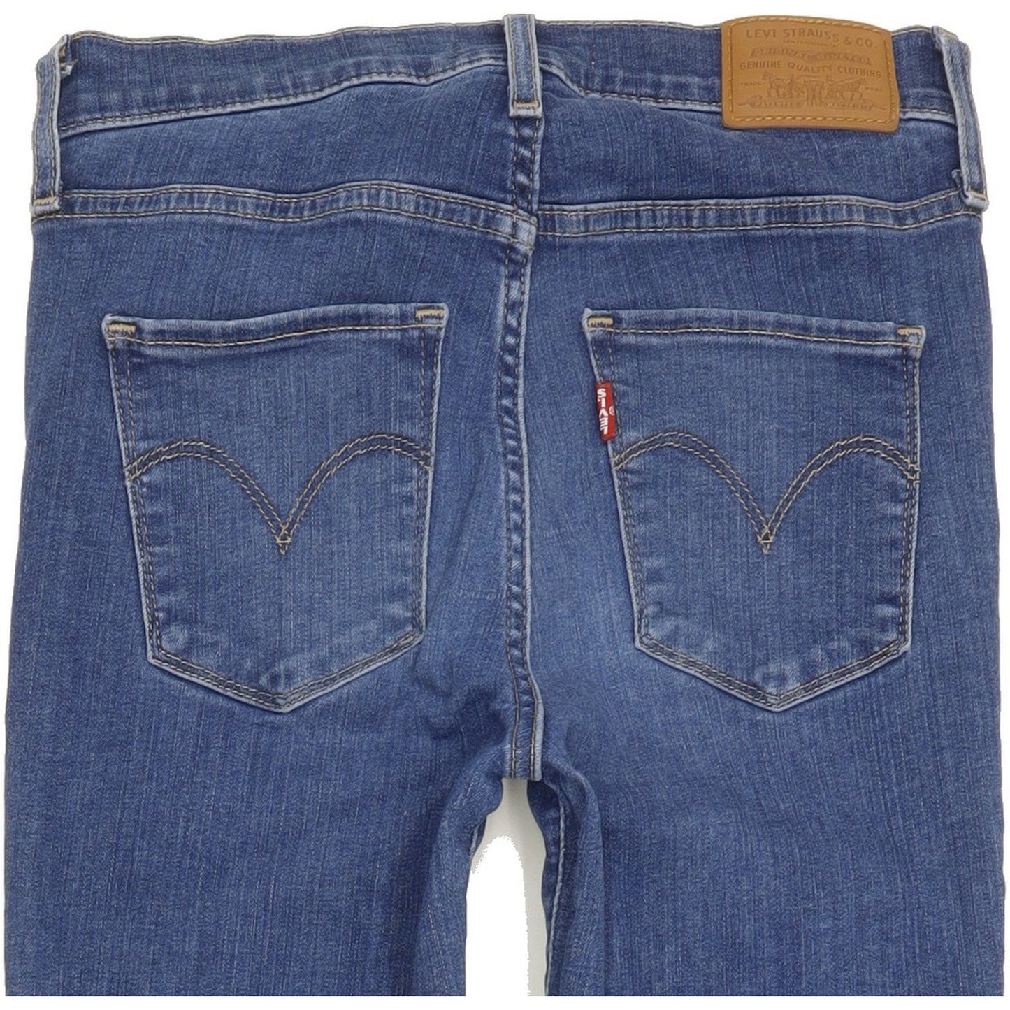 Levi's 720 High Rise Women Blue Skinny Stretch Jeans W25 L30