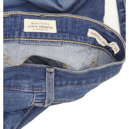 Levi's 720 High Rise Women Blue Skinny Stretch Jeans W25 L30