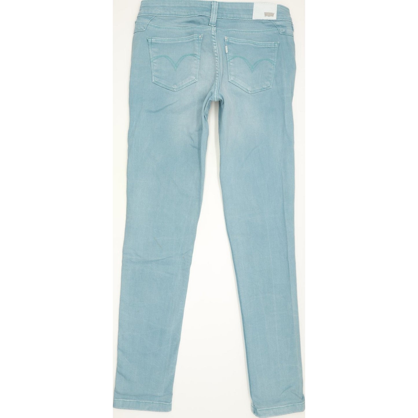 Levi's Demi Curve Women Green Skinny Slim Stretch Jeans W28 L31