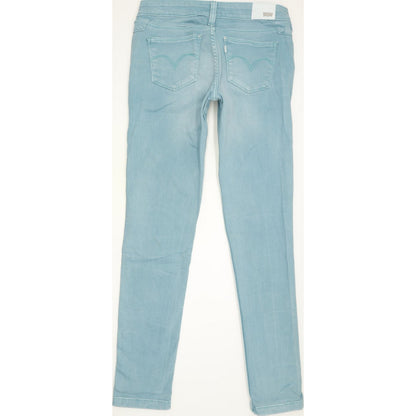 Levi's Demi Curve Women Green Skinny Slim Stretch Jeans W28 L31