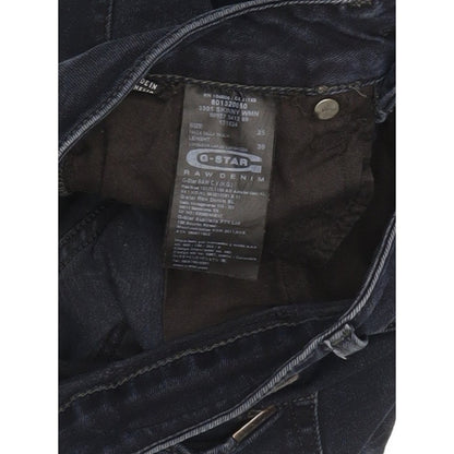 G-Star 3301 Women Navy Skinny Slim Stretch Jeans W25 L29