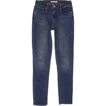 Levi's 721 High Rise Blue Skinny Stretch Jeans High Waisted W29 L30
