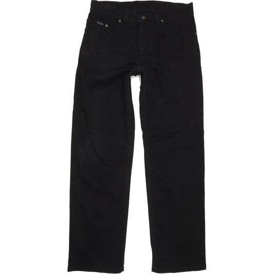 Pioneer Sportive Men Black Straight Regular Stretch Jeans W33 L31