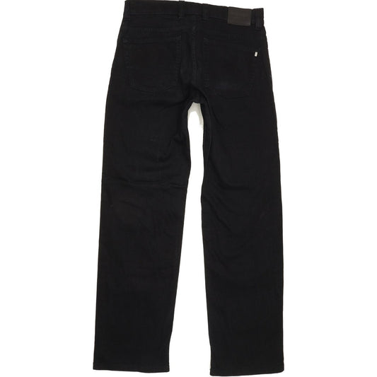 Pioneer Sportive Men Black Straight Regular Stretch Jeans W33 L31
