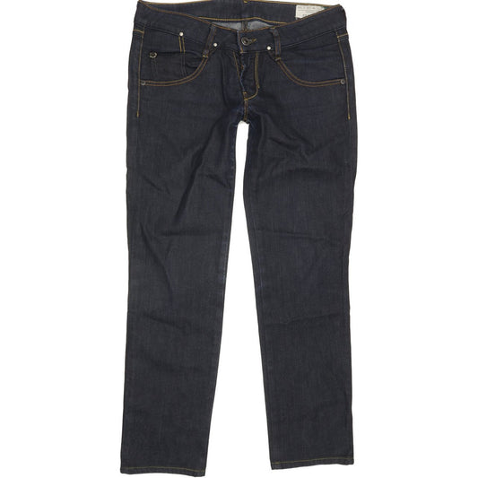 Diesel Clush 008AA Women Navy Straight Slim Stretch Jeans W28 L26