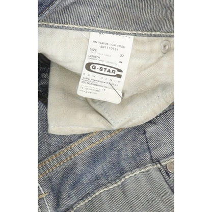 G-Star Midge Women Blue Straight Slim Stretch Jeans W27 L30