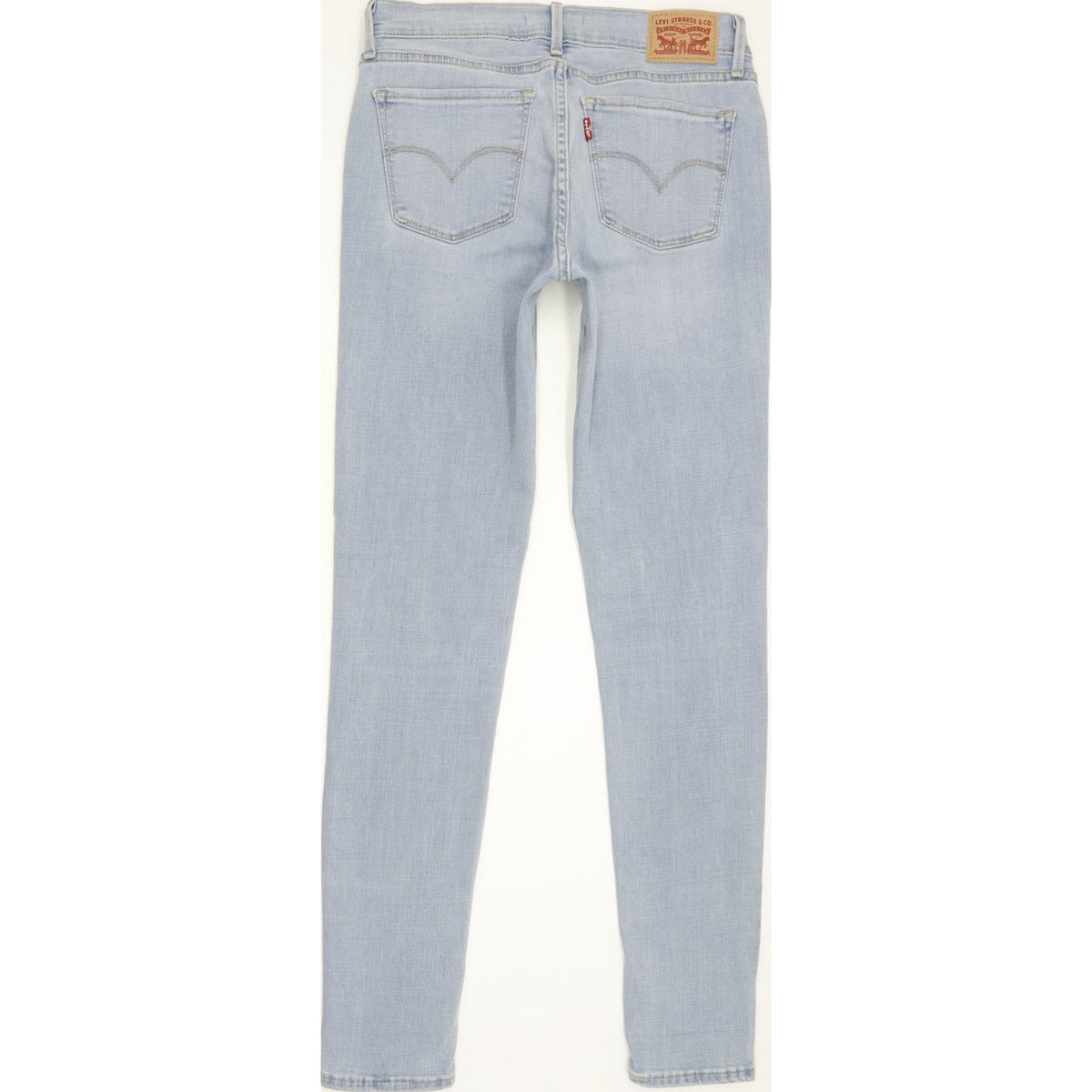 Levi's 710 Super Women Blue Skinny Slim Stretch Jeans W28 L30