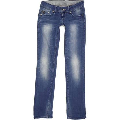 G-Star Midge Women Blue Straight Slim Stretch Jeans W27 L32