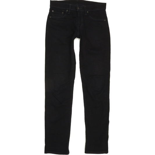 Levi's 511 Men Black Straight Slim Stretch Jeans W30 L32