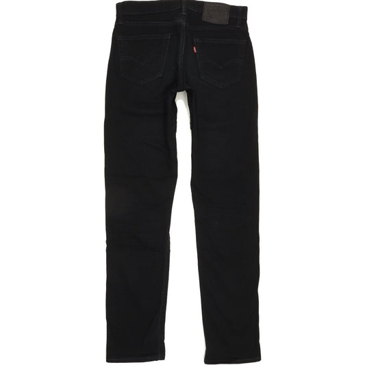 Levi's 511 Men Black Straight Slim Stretch Jeans W30 L32