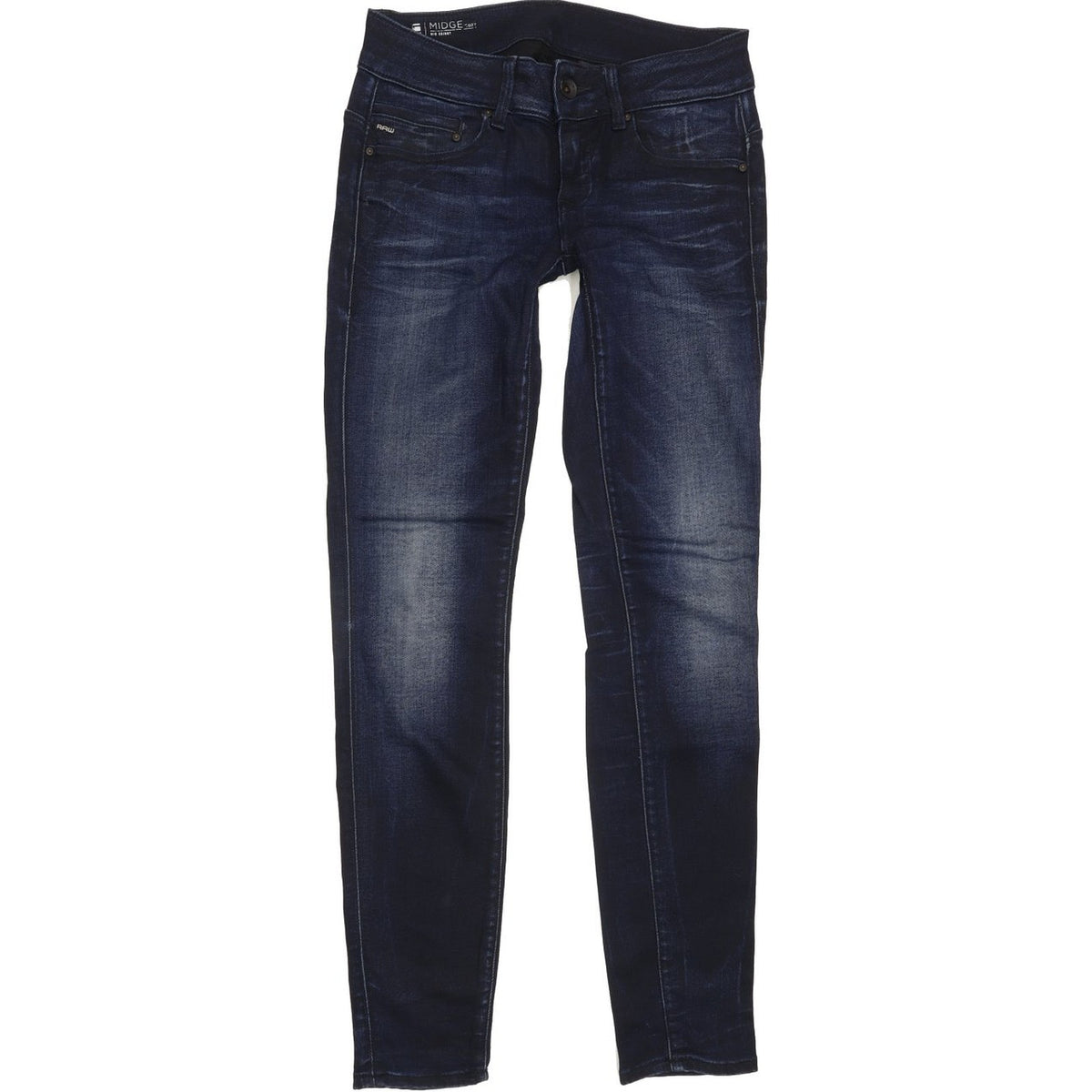 G-Star Midge Cody Women Navy Skinny Slim Stretch Jeans W26 L30