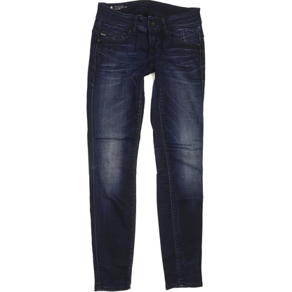 G-Star Midge Cody Women Navy Skinny Slim Stretch Jeans W26 L30