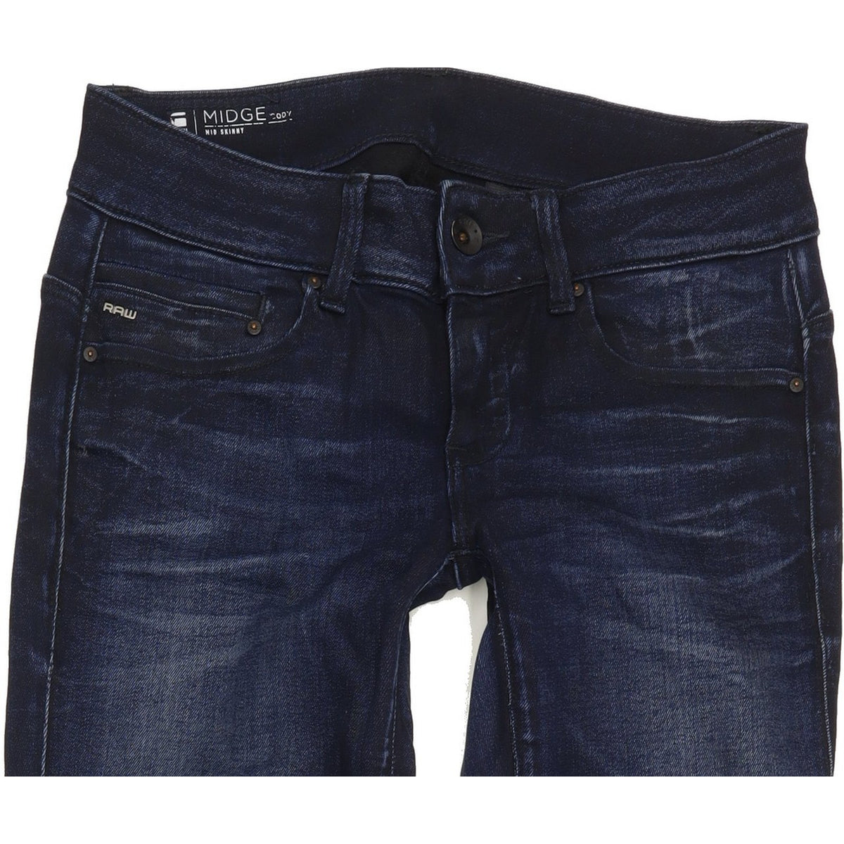 G-Star Midge Cody Women Navy Skinny Slim Stretch Jeans W26 L30