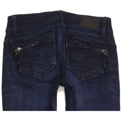 G-Star Midge Cody Women Navy Skinny Slim Stretch Jeans W26 L30
