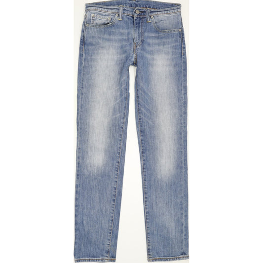 Levi's 511 Men Blue Straight Slim Stretch Jeans W30 L31