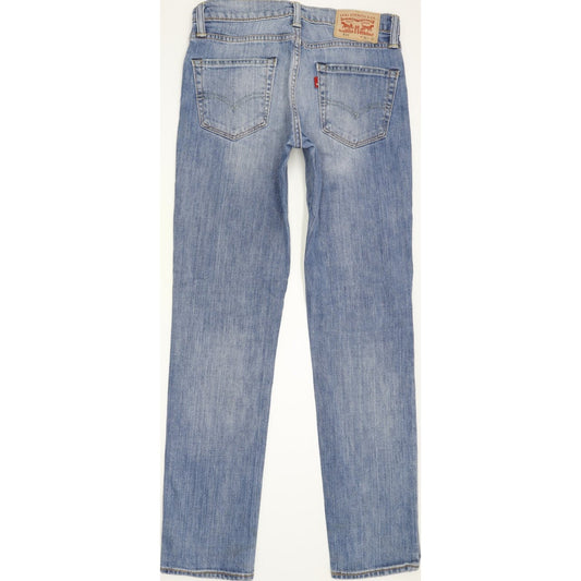 Levi's 511 Men Blue Straight Slim Stretch Jeans W30 L31