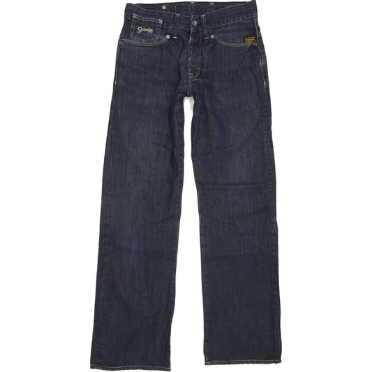 G-Star 3301 Men Blue Straight Regular Jeans W28 L30
