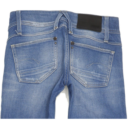 G-Star Lynn Women Blue Skinny Slim Stretch Jeans W25 L32