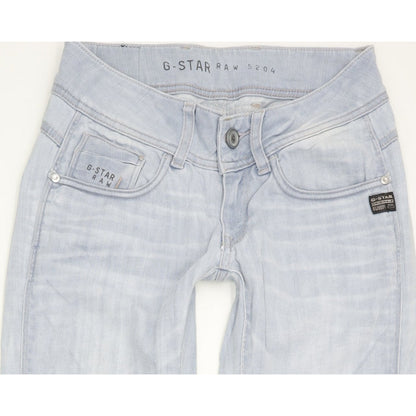 G-Star Midge Cody Women Blue Skinny Slim Stretch Jeans W26 L30