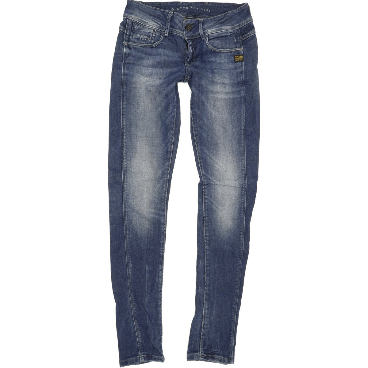 G-Star 5204 Women Blue Skinny Slim Stretch Jeans W26 L32