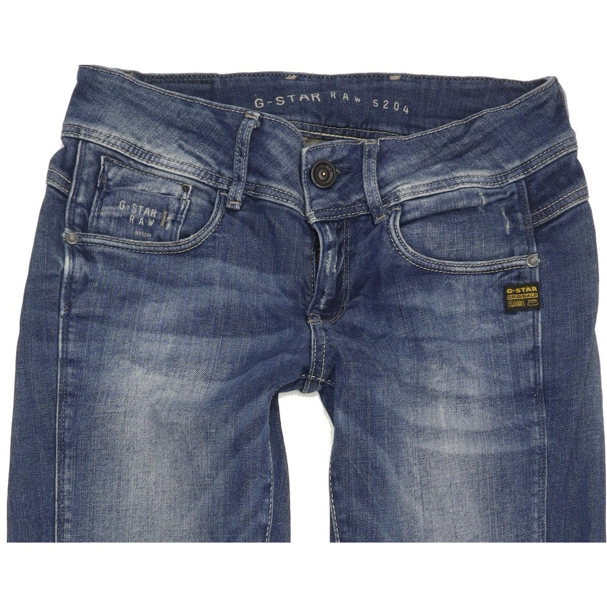 G-Star 5204 Women Blue Skinny Slim Stretch Jeans W26 L32