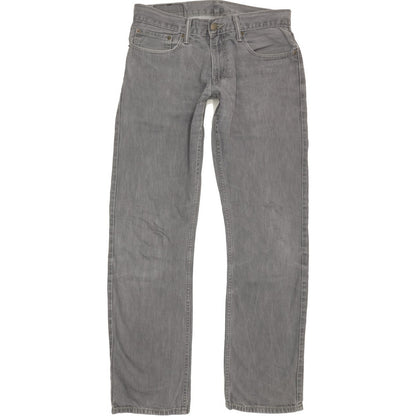 Levi's 514 Men Grey Straight Slim Jeans W32 L32