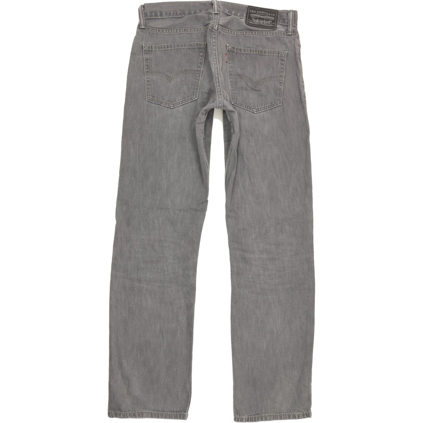 Levi's 514 Men Grey Straight Slim Jeans W32 L32