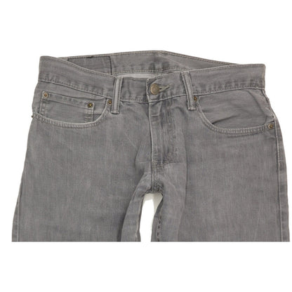 Levi's 514 Men Grey Straight Slim Jeans W32 L32